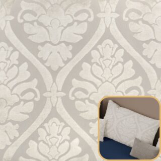 Tissu canapé marocain Asma beige